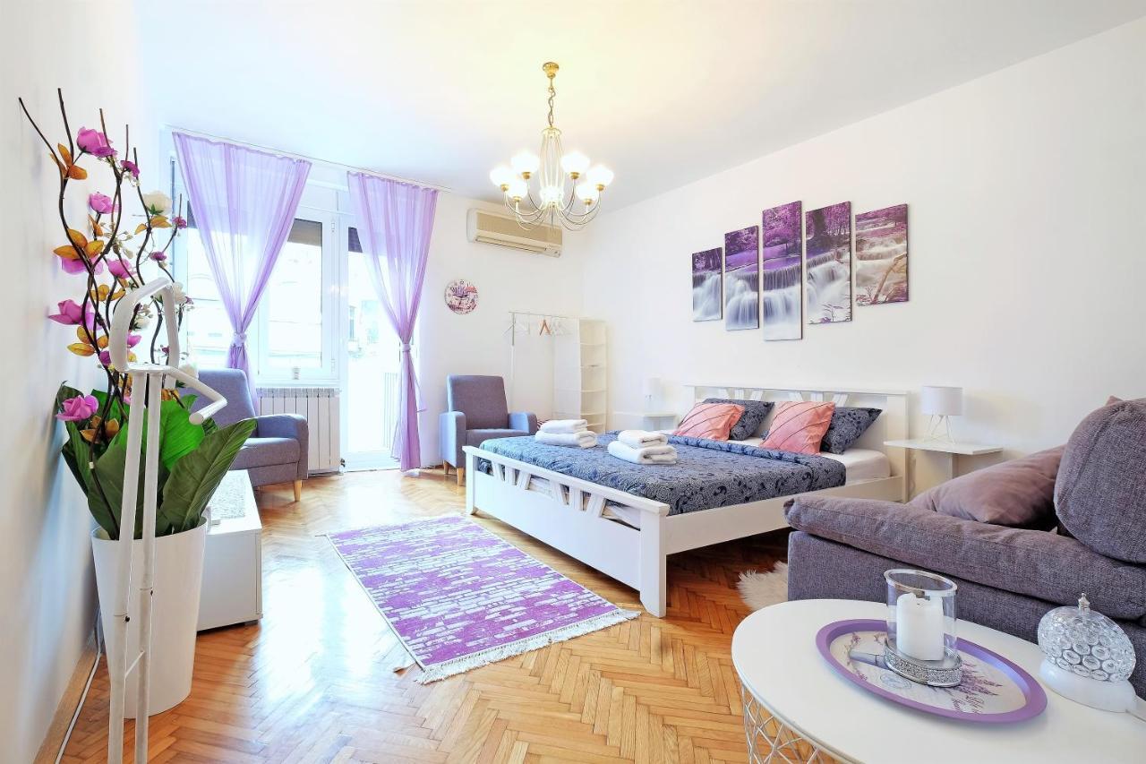 Zen City Center Apartment & Garage Nearby Belgrad Exteriör bild